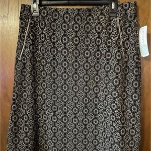 LeLis Maura Zip Pocket Detailed Skirt, XL, NWT